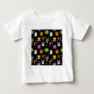 Camiseta Para Bebê terra natalina negra