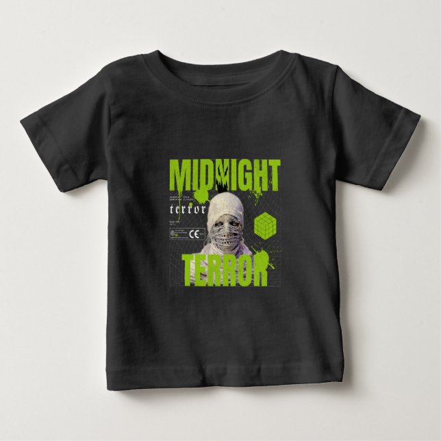 Camiseta Para Bebê terreiro da meia noite (Frente)