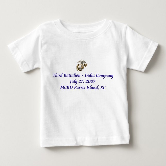 Camiseta Para Bebê Terri (Frente)