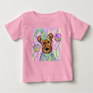 CAMISETA PARA BEBÊ TERRIER AIREDALE