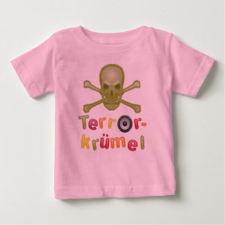 Camiseta Para Bebê Terrorkrümel