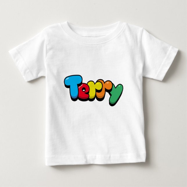 Camiseta Para Bebê Terry (Frente)