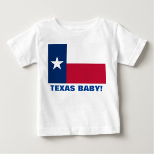 CAMISETA PARA BEBÊ TEXAS