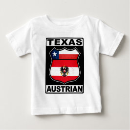 Camiseta Para Bebê Texas Austrian American Tee