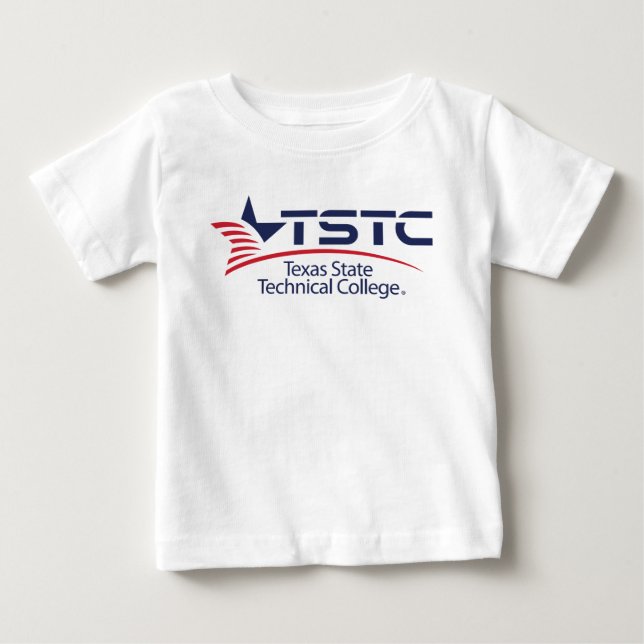 Camiseta Para Bebê Texas State Technical College Logo (Frente)
