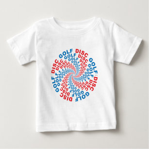 Camiseta Para Bebê Texto concêntrico nº 1