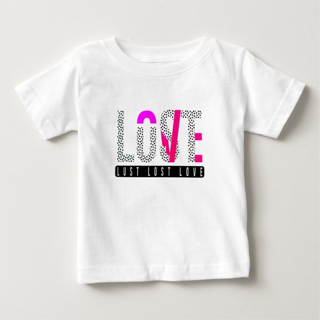 Camiseta Para Bebê Texto Simples Bebê (Frente)