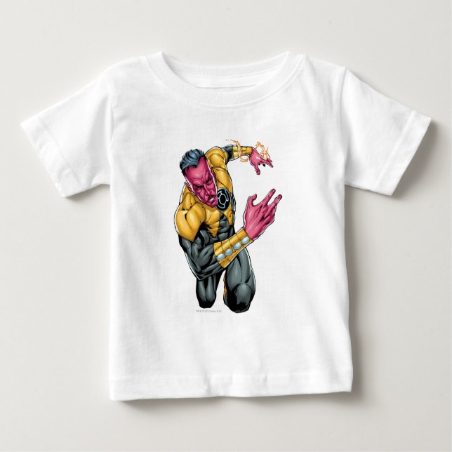 Camiseta Para Bebê Thaal Sinestro 8 (Frente)