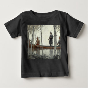 Camiseta Para Bebê The Last of Mohicans by N. C. Wyeth