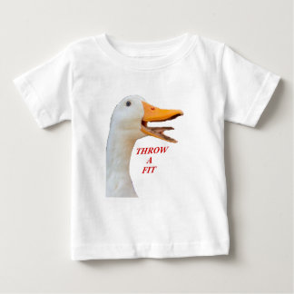 Camiseta Para Bebê Throw A Fit