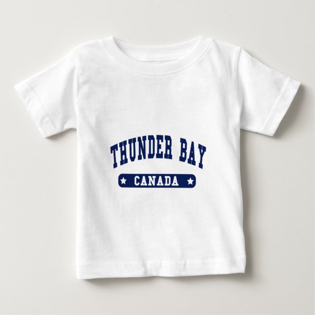 Camiseta Para Bebê Thunder Bay (Frente)