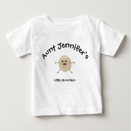Camiseta Para Bebê Tia Baby Clothes Little Munchkin Modelo