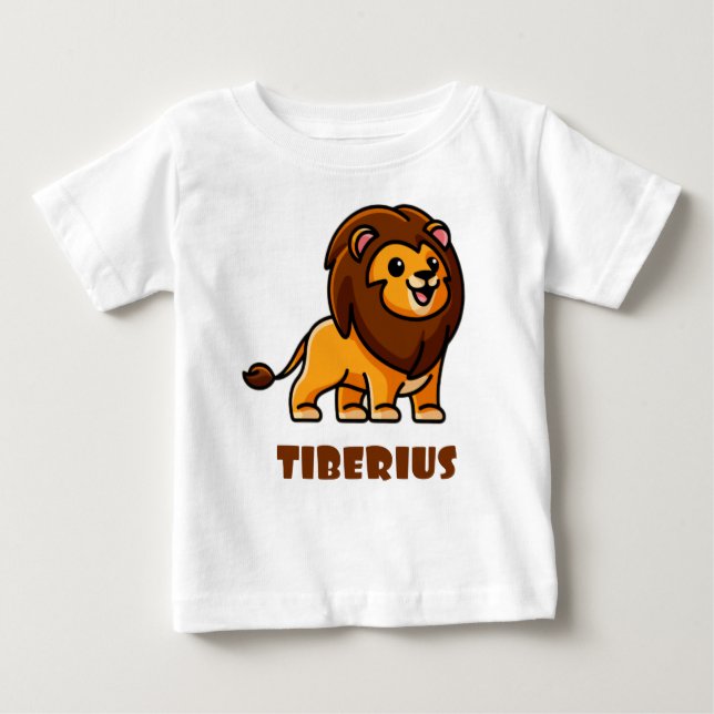 CAMISETA PARA BEBÊ TIBERIUS (Frente)