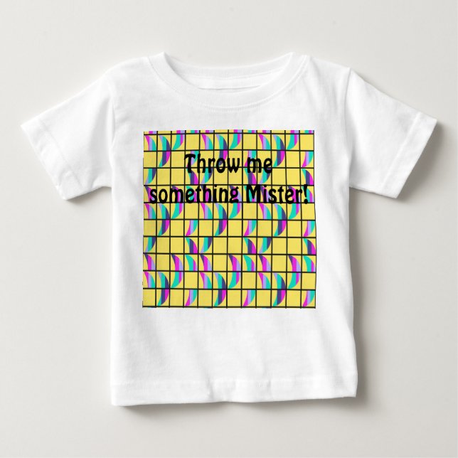 Camiseta Para Bebê Tic-Tac-Toe MCM (Frente)