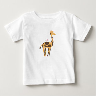 Camiseta Para Bebê Tichert bebê crianças animais