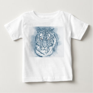 Camiseta Para Bebê tigre