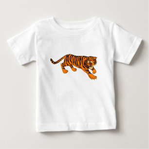 Camiseta Para Bebê Tigre