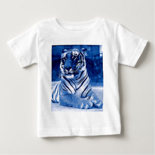 Camiseta Para Bebê Tigre