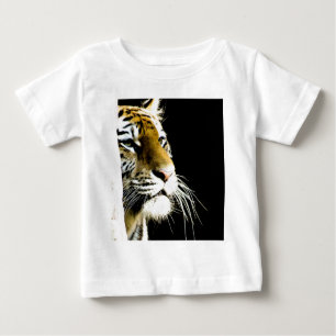 Camiseta Para Bebê Tigre
