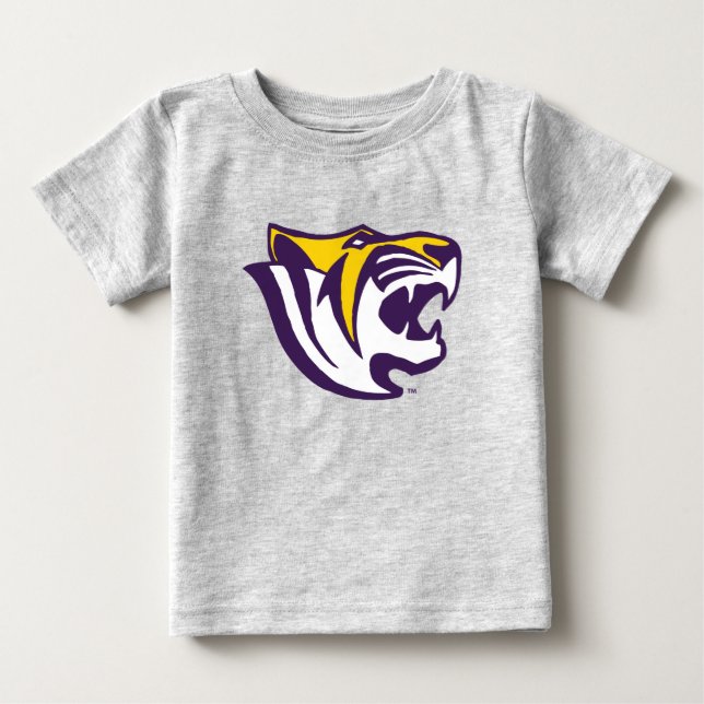 Camiseta Para Bebê Tigre Bento (Frente)