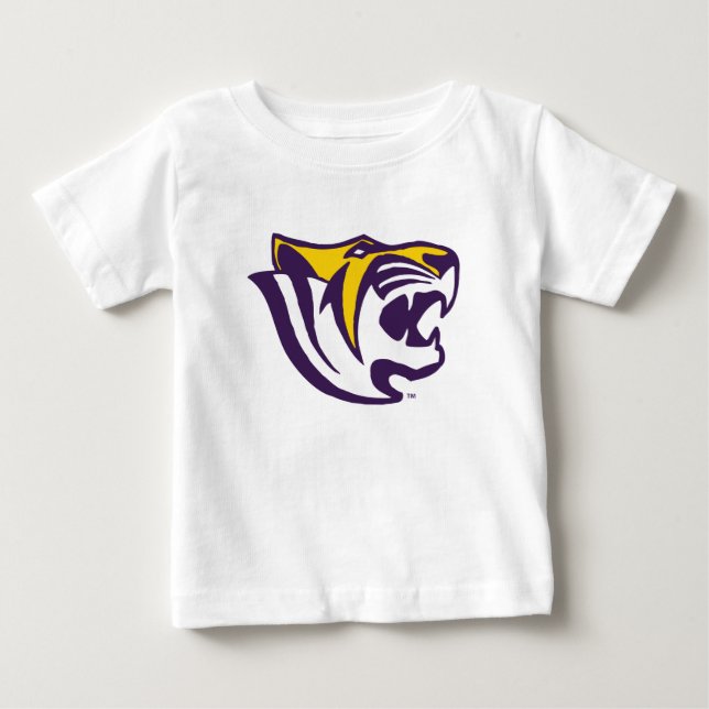 Camiseta Para Bebê Tigre Bento (Frente)