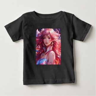 Camiseta Para Bebê Tilt-Shift Anime Baby Tee