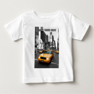 Camiseta Para Bebê Times Square Nova Iorque USA