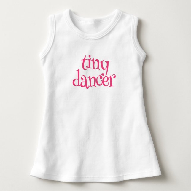 Camiseta Para Bebê Tiny Dancer (Frente)