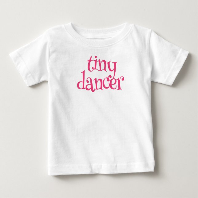 Camiseta Para Bebê Tiny Dancer (Frente)
