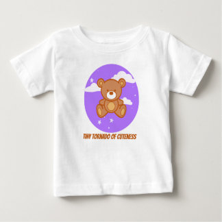 Camiseta Para Bebê Tiny Tornado of Cuteness