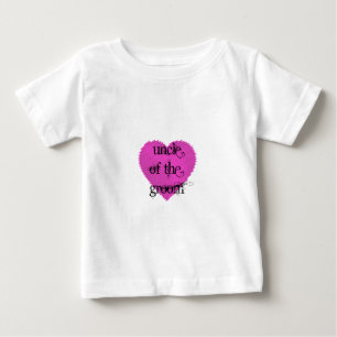 Camiseta Para Bebê Tio do noivo