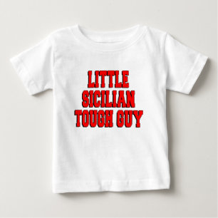 Camiseta Para Bebê Tipo duro siciliano pequeno