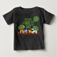 Tipo Safari Green WILD ONE primeiro aniversario