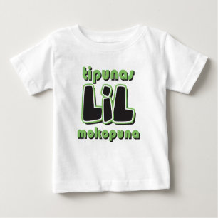 Camiseta Para Bebê Tipunas LIL Mokopuna