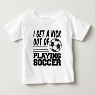 Camiseta Para Bebê Tire Uma Chuva Do Futebol