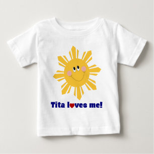 Camiseta Para Bebê Tita ama-me T infantil