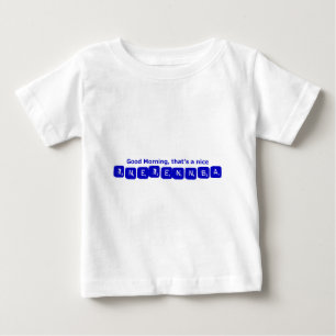 Camiseta Para Bebê TNETENNBA - Bom dia