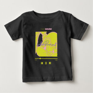 Camiseta Para Bebê Tocador de Música da Lola