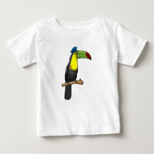 Camiseta Para Bebê Toco como agente da polícia