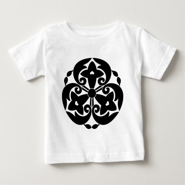 Camiseta Para Bebê Toda forsythia (Frente)