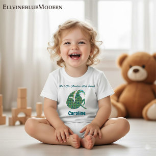Camiseta Para Bebê Toddler Impressionista Personalizado de Capricórni