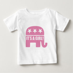 Camiseta Para Bebê Toddler T-shirts do GOP