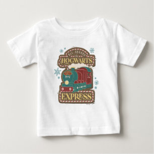 Camiseta Para Bebê Todos a Bordo do Biscoito de Natal do Expresso HOG