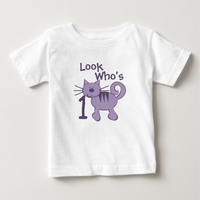 Camiseta Para Bebê Toes de Tabby (Frente)
