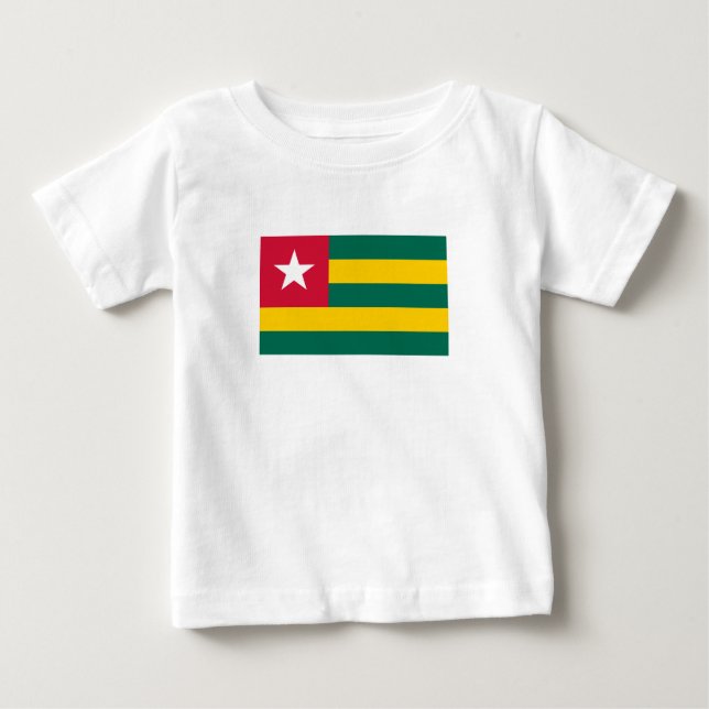 Camiseta Para Bebê Togo (Frente)