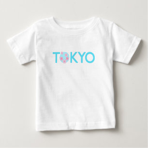 Camiseta Para Bebê Tokyo Baby T-Shirt