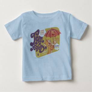 Camiseta Para Bebê Tom e Jerry Tom Foolery