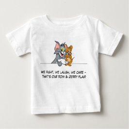 Camiseta Para Bebê Tom & Jerry Fun Tee