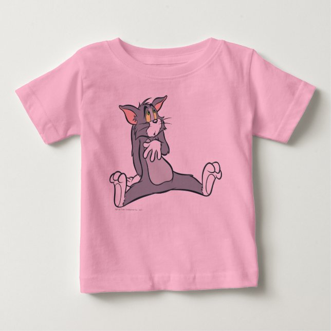 Camiseta Para Bebê Tom Sulking (Frente)