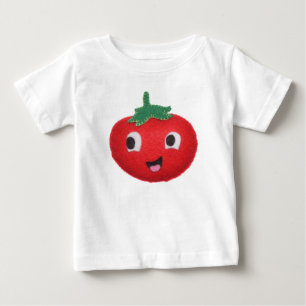 Camiseta Para Bebê Tomate